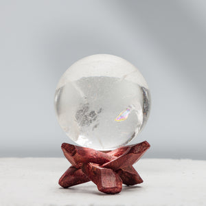 Quartz 2.42" Crystal Sphere | 323gr, Brazil