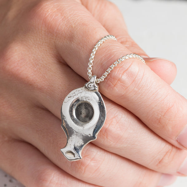 Sterling Silver 3rd Lunar Mansion Talisman Necklace