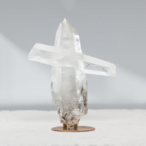 Laser Quartz "Cross" with Black Tourmaline | 66gr, Brazil