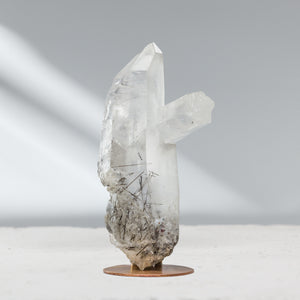 Laser Quartz "Cross" with Black Tourmaline | 66gr, Brazil