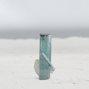 Blue Cap Tourmaline Natural Gem Crystal | 11.75ct, Brazil