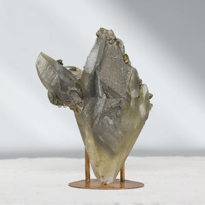 Twinned Calcite with Chalcopyrite | 156.21gr, Sweet Water Mine, Missouri