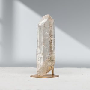 Light Smoky Cathedral Quartz with Chlorite | 124gr, Brazil
