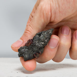 Garnet on Biotite Natural Crystal | 22.74 Grams, Big Bear, CA