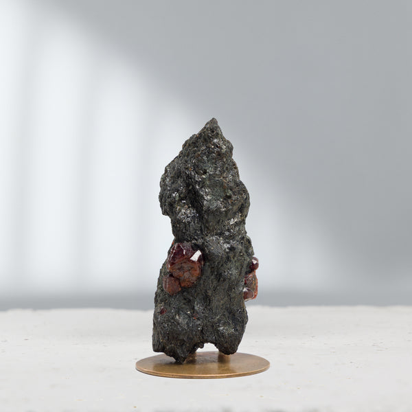 Garnet on Biotite Natural Crystal | 22.74 Grams, Big Bear, CA