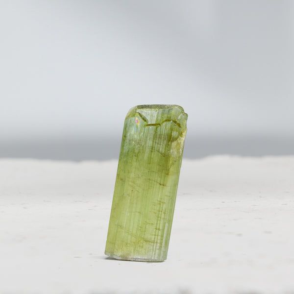 Green Tourmaline Natural Gem Crystal | 19.4ct, Afghanistan