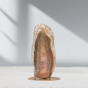 Partial Polished Agate | 120.66gr, Bahia, Brazil