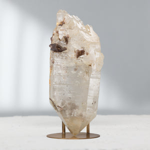 Double Terminated Cathedral Quartz with Axinite | 290gr, Pakistan