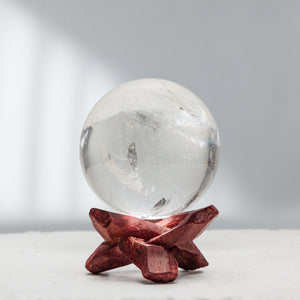 Quartz 2.42" Crystal Sphere | 323gr, Brazil