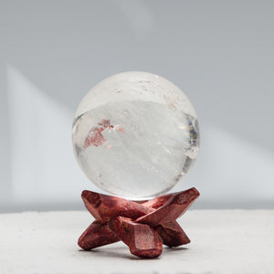 Quartz 2.42" Crystal Sphere | 323gr, Brazil