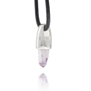 Veracruz Amethyst Silver Charm Pendant