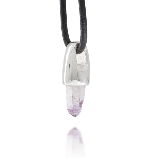 Veracruz Amethyst Silver Charm Pendant