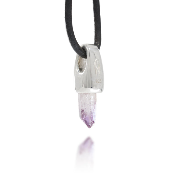 Veracruz Amethyst Silver Charm Pendant