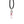 Necklace with a sterling silver and pink tourmaline crystal pendant on a white background
