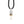 Pyrite Silver Charm Pendant