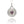 Silver & Ruby Talisman Pendant