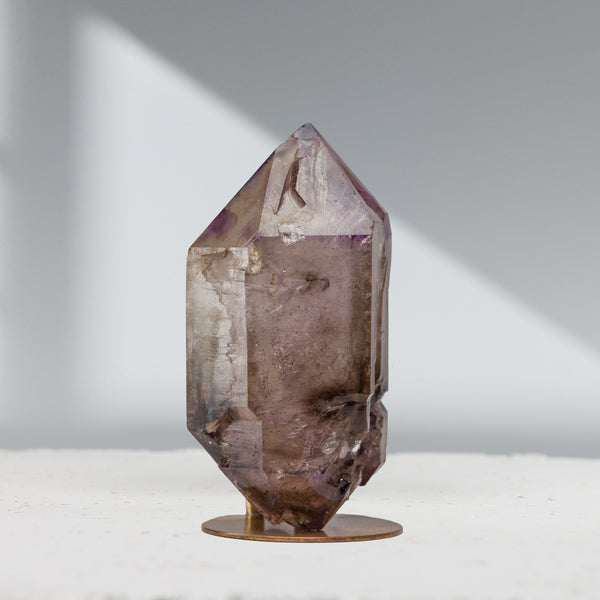 Smoky Amethyst Etched DT with Hematite | 65.93gr Shangaan, Zimbabwe