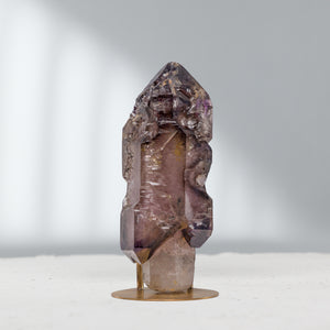 Smoky Amethyst Scepter with Hematite | 188.72gr, Africa